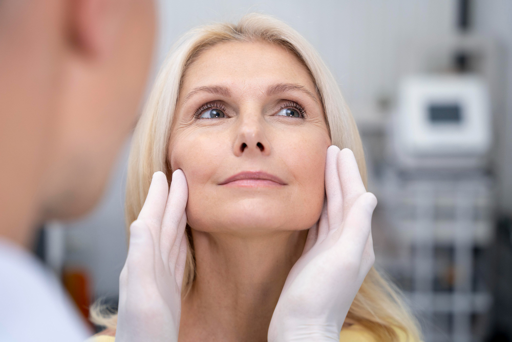 Nonsurgical facelift results