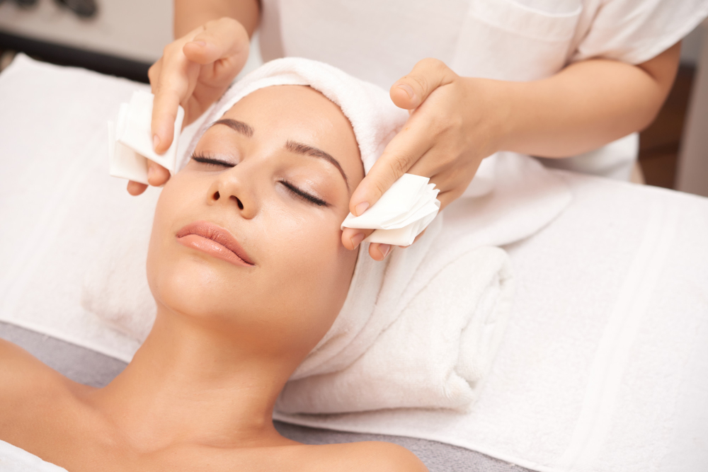 Facial treatment at New Journey Medical & Aesthetics